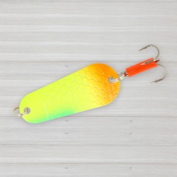 Блешня коливна ZEOX Shtorling, 20г, колір 014 Fluo Tiger